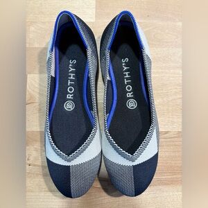 Plaid Rothy’s - W8 - NO FLAWS like NEW CONDITION